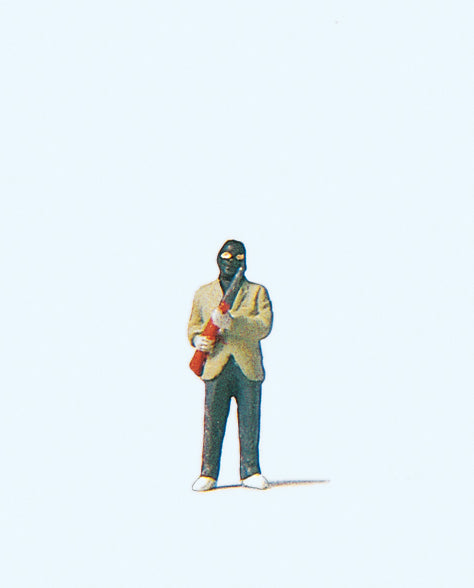 Preiser 29046 Armed Robber Figure HO