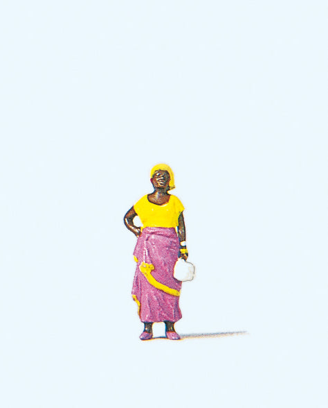 Preiser 29047 African Woman Figure HO