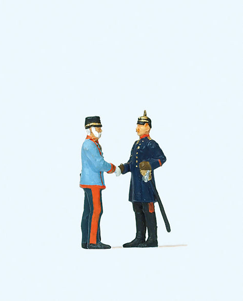 Preiser 29085 King Wilhelm II/King Franz Joseph Figure HO