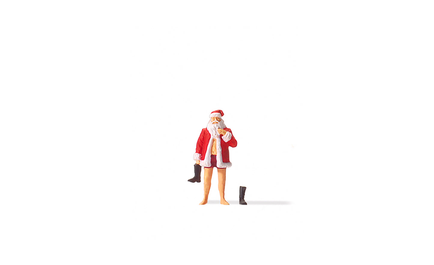 Preiser 29099 Father Christmas (Partially Dressed) Figure HO