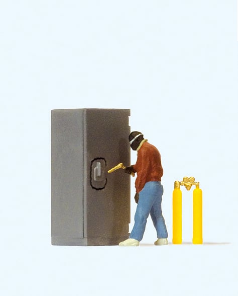 Preiser 29104 Safecracker Figure HO