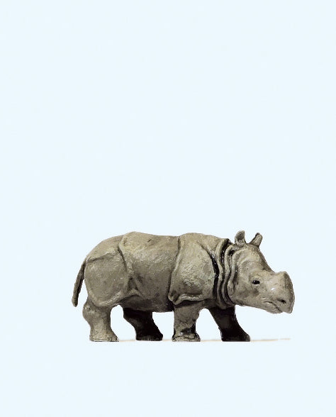 Preiser 29503 Indian Rhinoceros Calf Figure HO