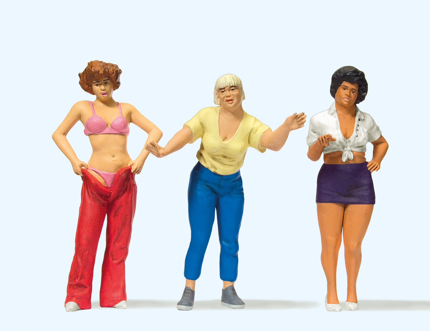 Preiser 44902 Women at the Campsite (3) Figure Set G Gauge