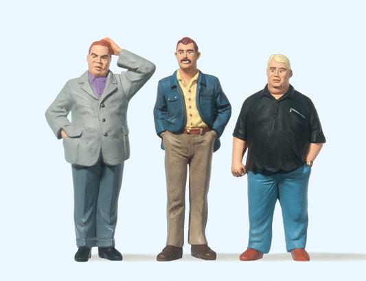 Preiser 44906 Serious Situation (3) Figure Set G Gauge