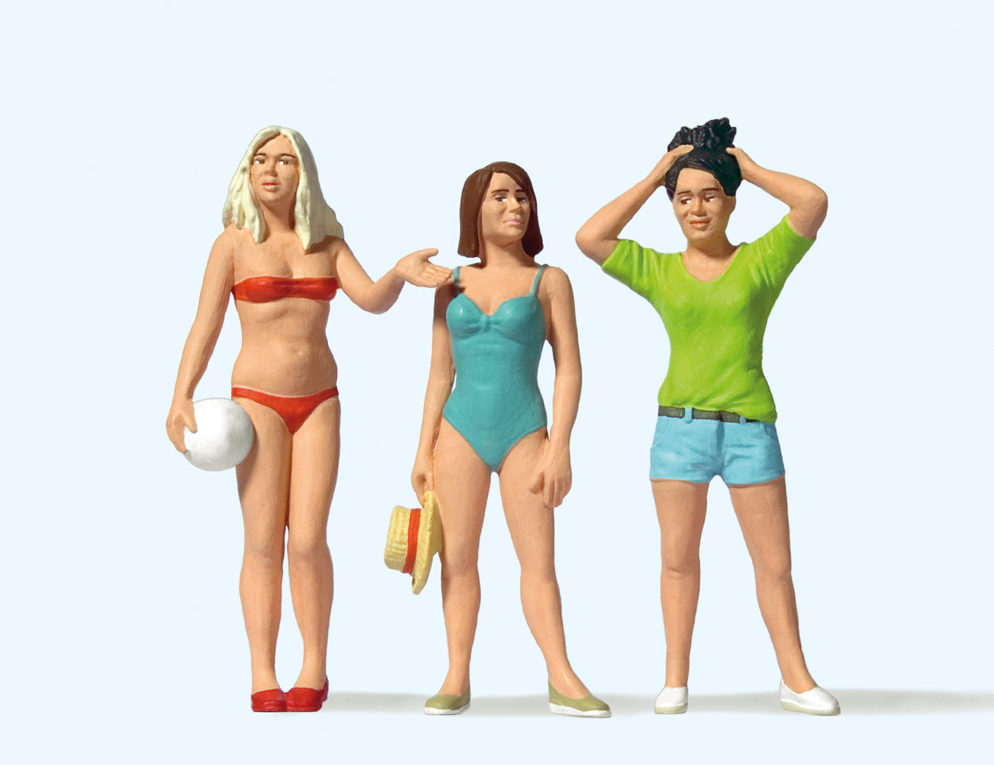 Preiser 44910 Girls in the Garden (3) Figure Set G Gauge