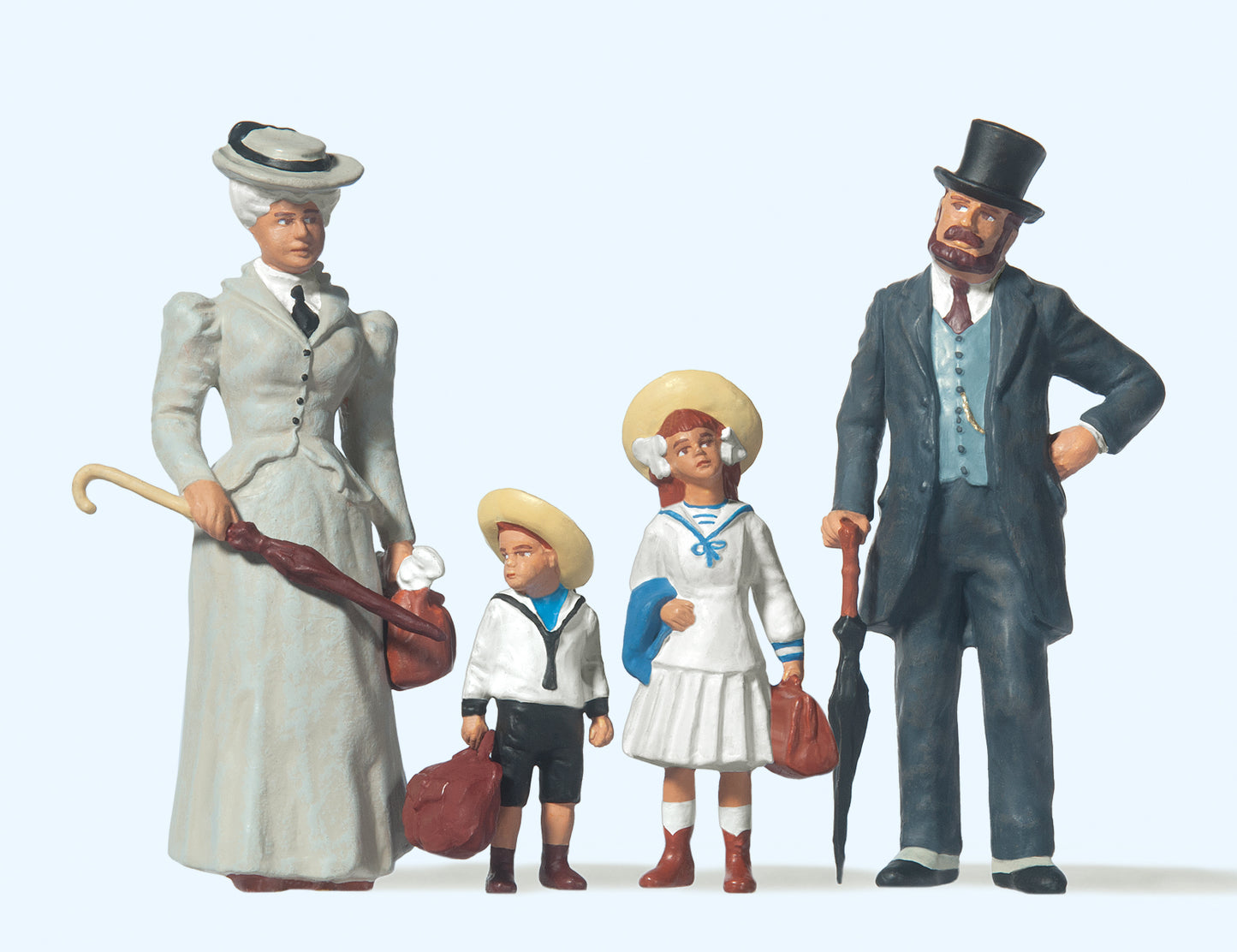 Preiser 45062 Family (4) Figure Set G Gauge