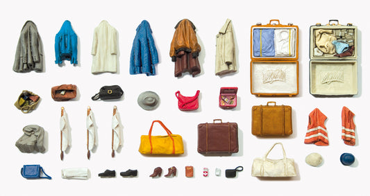 Preiser 45223 Clothes/Safety Vests/Bags Kit G Gauge