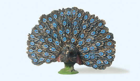 Preiser 47088 Peacock Displaying Figure 1:25