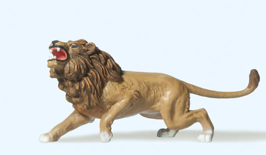 Preiser 47504 Lion Attacking Figure 1:25
