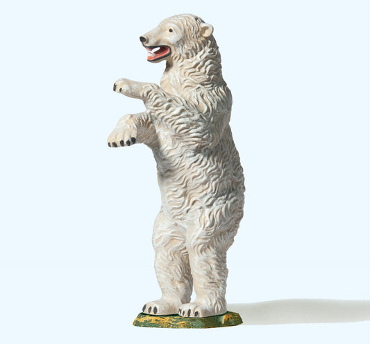 Preiser 47522 Polar Bear Upright Figure 1:25