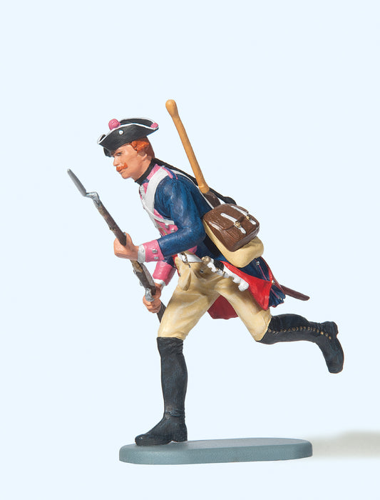 Preiser 54136 Prussian (1756) 7 Musketeer Storming Figure 1:24