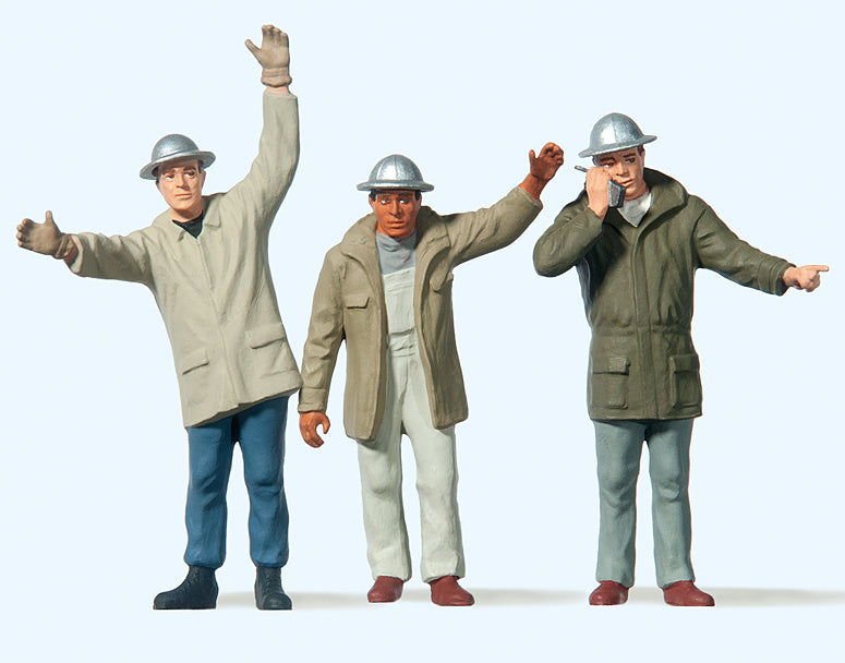 Preiser 63052 Steeplejacks (3) Figure Set Gauge 1