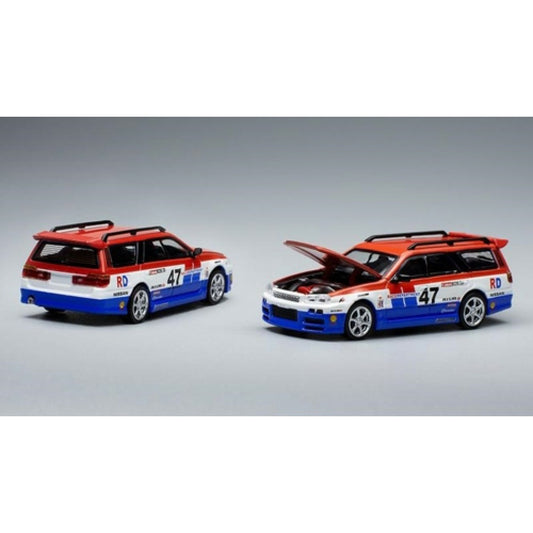 Pop Race R34 Stagea Race Department 1:64 Diecast Model