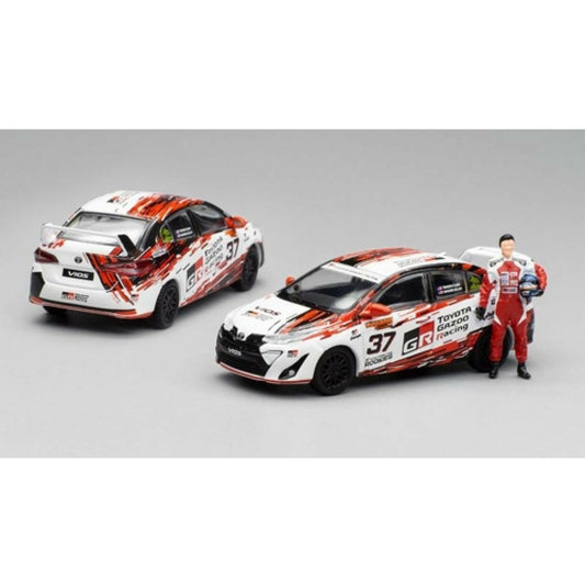 Pop Race GR Vios Sepang 1000km '22 Tengku Djan No.37 1:64 Diecast Model