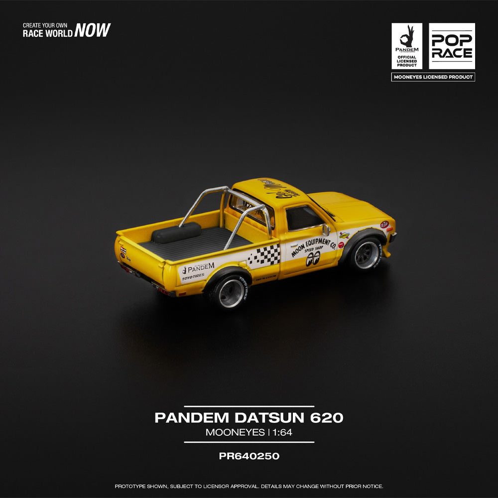 Pop Race Pandem Datsun 620 Mooneyes 1:64 Diecast Car 640250