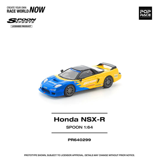 Pop Race Honda NSX-R Spoon 1:64 Diecast Car PR640299