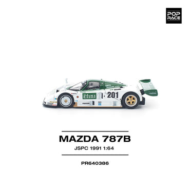 Pop Race Mazda 787B JSPC 1991 1:64 Diecast Car PR640386