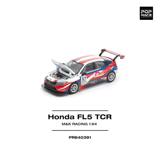 Pop Race Honda Civic Type-R (FL5) TCR - MK Racing 1:64 Car PR640391
