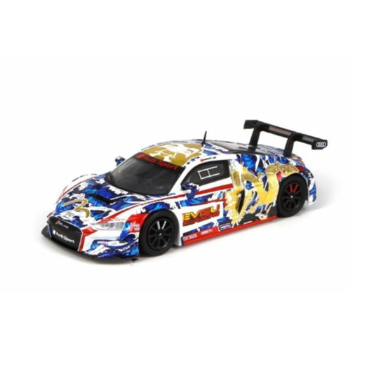 Pop Race Audi R8 LMS Macau GT Cup 2020 Asia Team x Works Evisu 1:64 Diecast