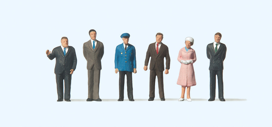 Preiser 74005 Passers By (6) Figure Set 1:100