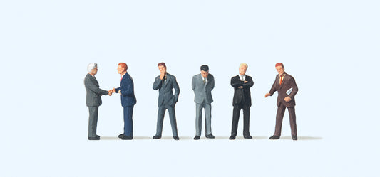Preiser 75032 Businessmen (6) Figure Set TT Scale
