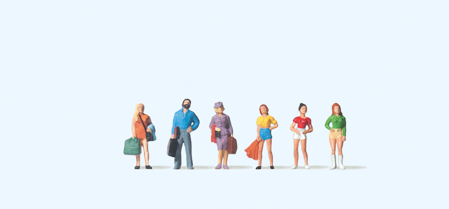Preiser 79023 Teenage Passengers (6) Figure Set N Gauge