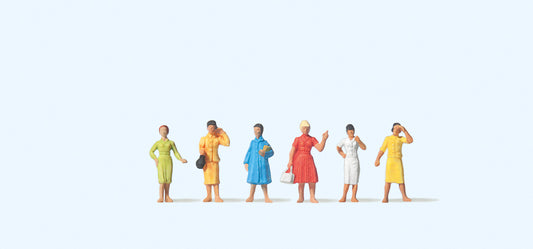Preiser 79024 Women (6) Figure Set N Gauge