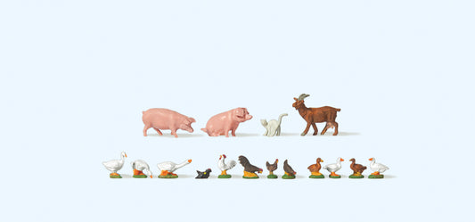 Preiser 79093 Small Animals Figure Set N Gauge