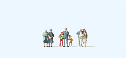 Preiser 79095 At the Shops (7) Figure Set N Gauge