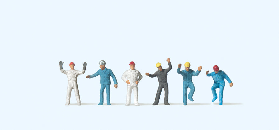 Preiser 79105 Steeplejacks (6) Figure Set N Gauge