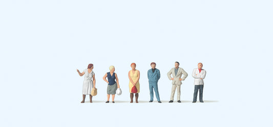 Preiser 79158 Passers By (6) Figure Set N Gauge