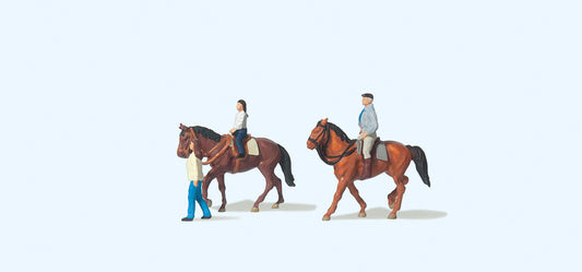 Preiser 79184 Horse Riders (2) Figure Set N Gauge