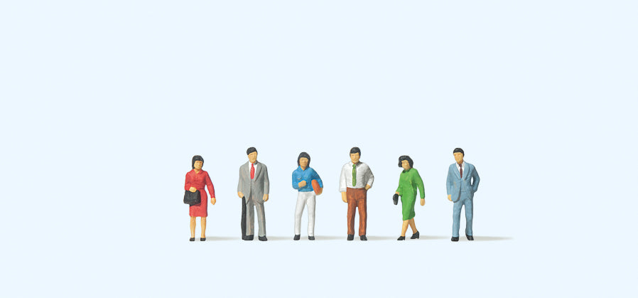 Preiser 79206 Japanese People (6) Figure Set N Gauge