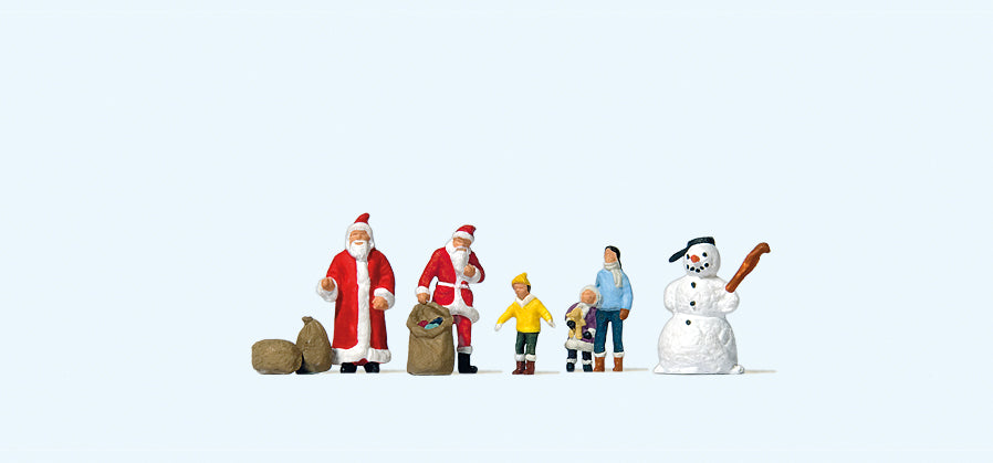 Preiser 79226 Christmas (5) Figure Set N Gauge