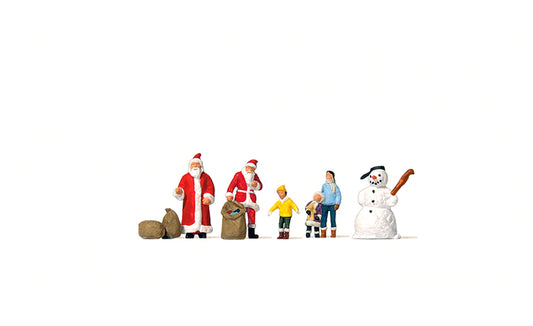 Preiser 79226 Christmas (5) Figure Set N Gauge