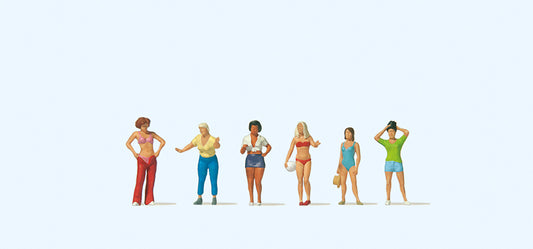 Preiser 79230 At the Campsite (6) Figure Set N Gauge