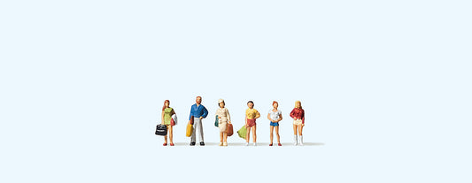 Preiser 88522 Young People (6) Figure Set Z Scale