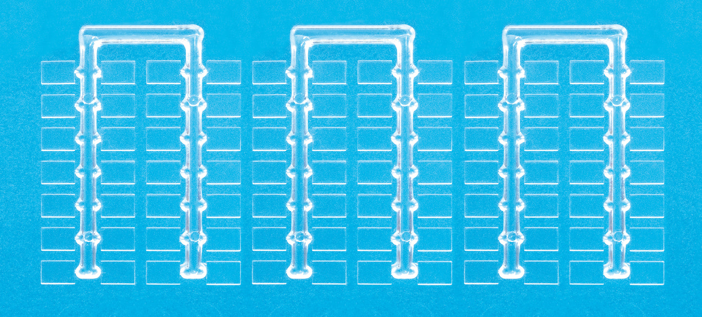 Preiser 97000 Clear Bases 10x7mm (84)