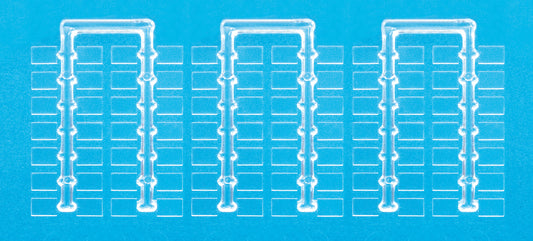 Preiser 97000 Clear Bases 10x7mm (84)
