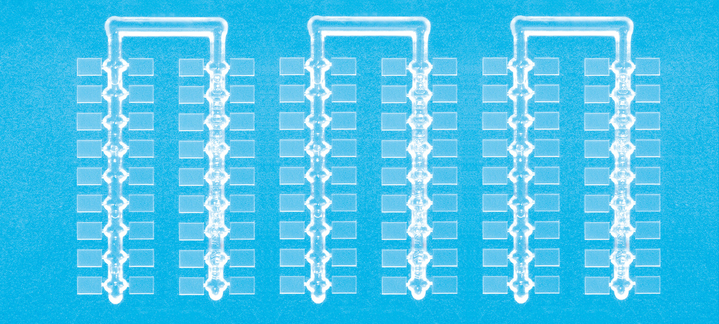 Preiser 97001 Clear Bases 7x5mm (108)