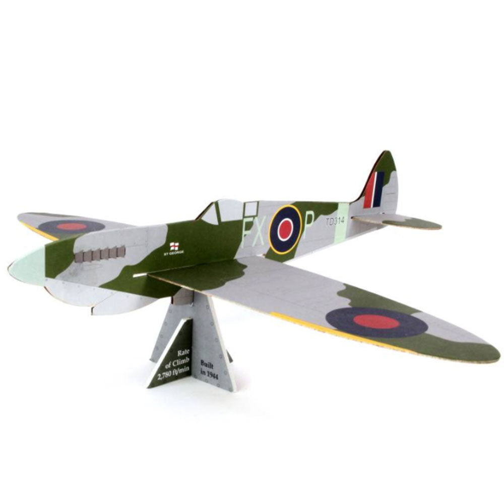 Prestige Models Free Flight Laser Cut Balsa Kit 1000 Spitfire Mk.Ixe