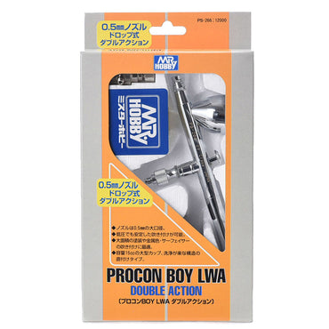 Mr Hobby PS-266 Procon Boy FWA 05 Airbrush Standard Compressor Bundle Kit