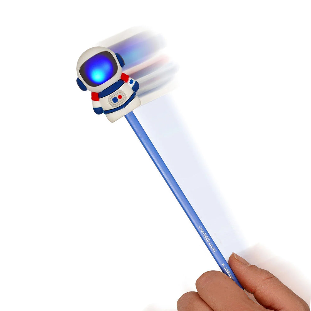 Legami Light-Up Pencil Sharpener w/Container - Space