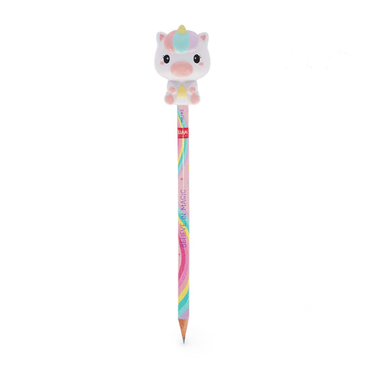 Legami Squeezies Pencil with Squishy - Unicorn - HB