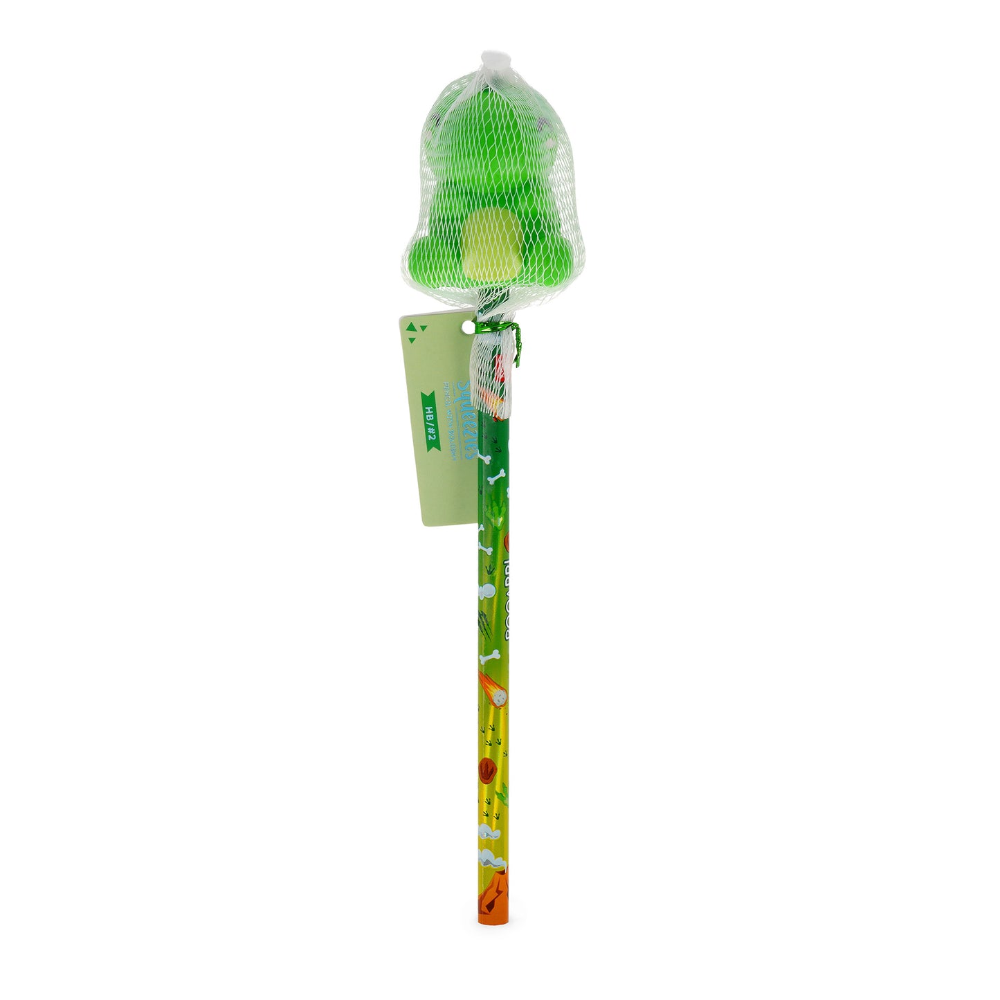 Legami Squeezies Pencil with Squishy - Dino - HB
