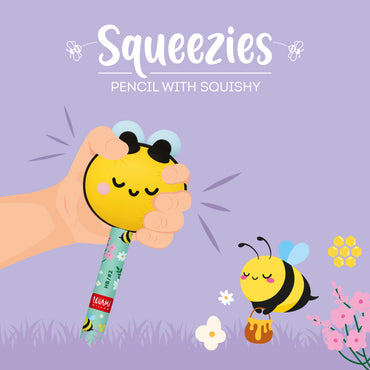 Legami Squeezies Pencil with Squishy - Bee - HB