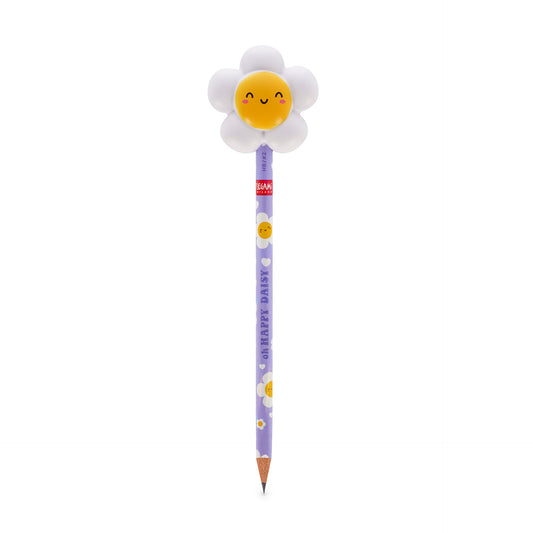 Legami Squeezies Pencil with Squishy - Daisy - HB