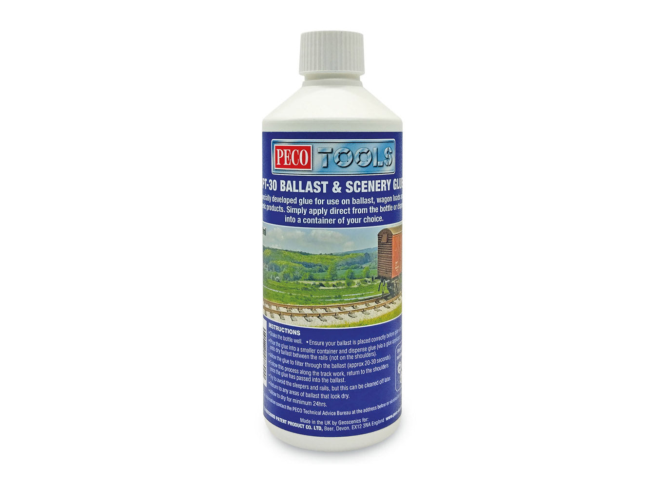 PECO PT-30 Ballast & Scenery Glue 500ml