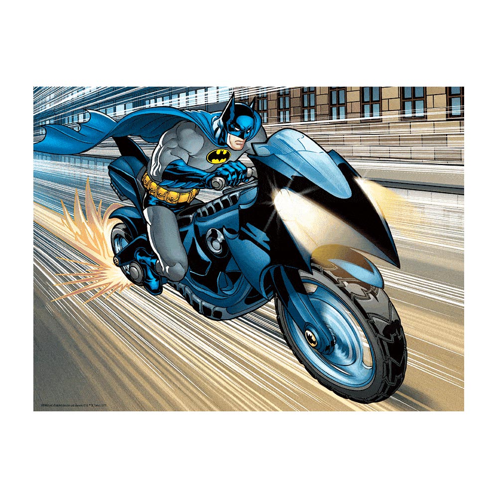 DC Comics Batman Batcycle 500pc Prime 3D Jigsaw Puzzle BM32519