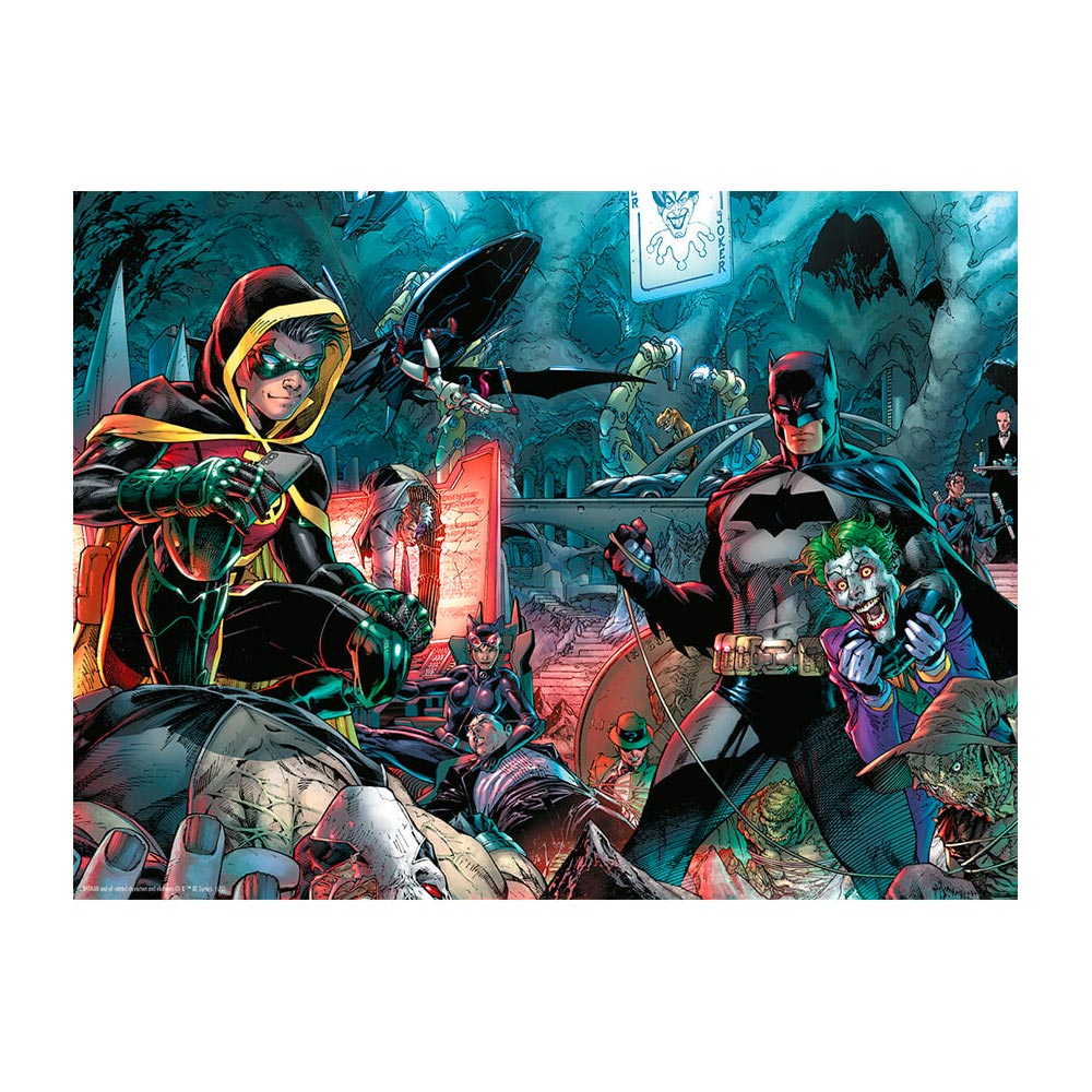DC Comics Batman & Robin 500pc Prime 3D Jigsaw Puzzle BM32573